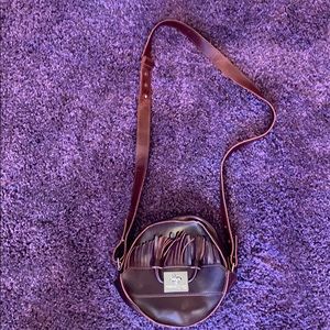 Dr Martens Leather Tassel Bag Adjustable Strap